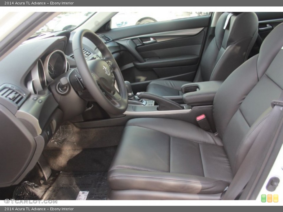 Ebony Interior Front Seat for the 2014 Acura TL Advance #88265858