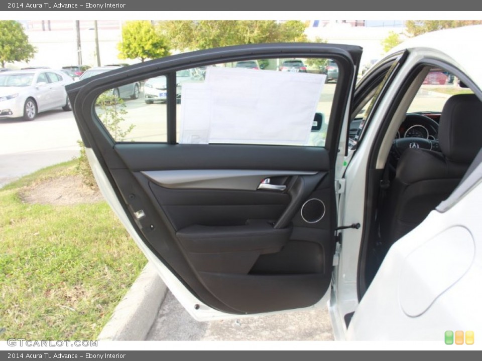 Ebony Interior Door Panel for the 2014 Acura TL Advance #88265882