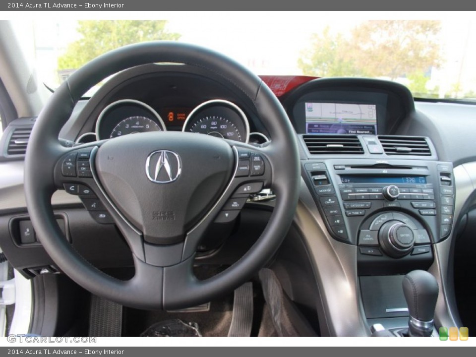 Ebony Interior Dashboard for the 2014 Acura TL Advance #88266167