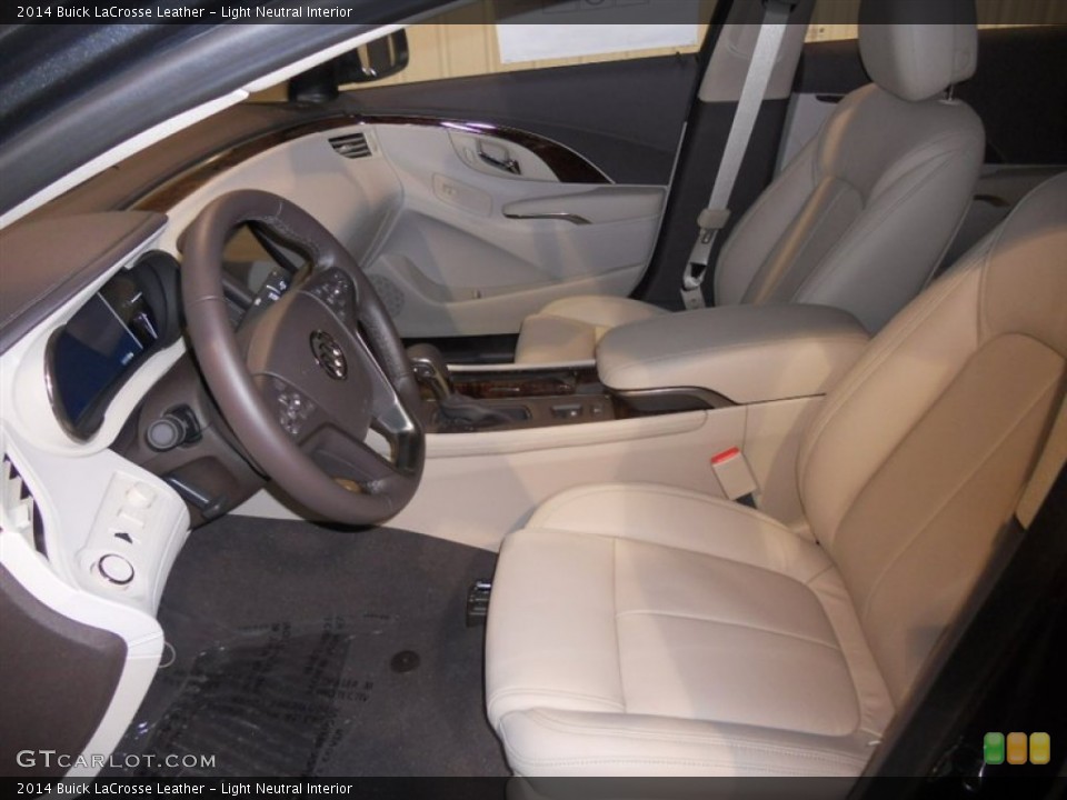 Light Neutral Interior Front Seat for the 2014 Buick LaCrosse Leather #88266524