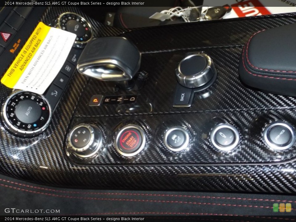 designo Black Interior Transmission for the 2014 Mercedes-Benz SLS AMG GT Coupe Black Series #88269125