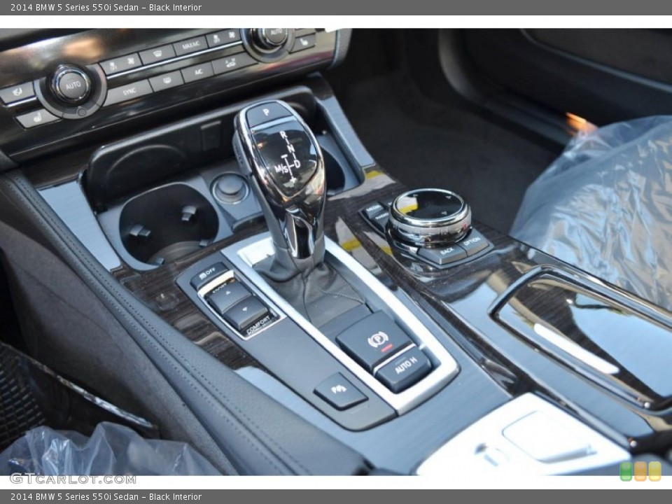 Black Interior Transmission for the 2014 BMW 5 Series 550i Sedan #88281785