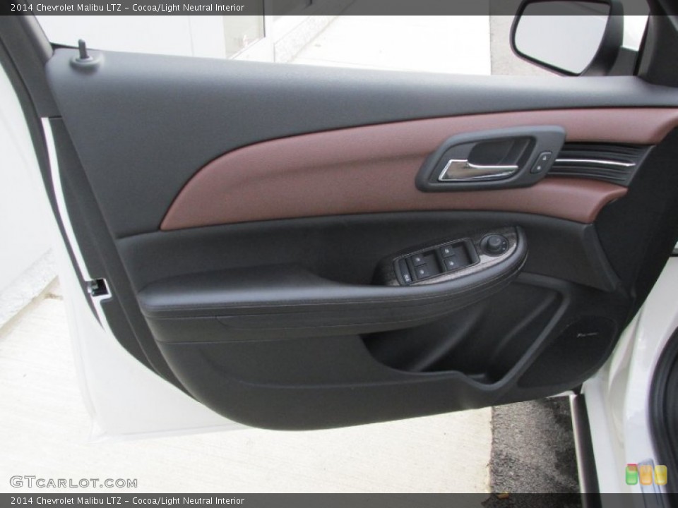 Cocoa/Light Neutral Interior Door Panel for the 2014 Chevrolet Malibu LTZ #88282337