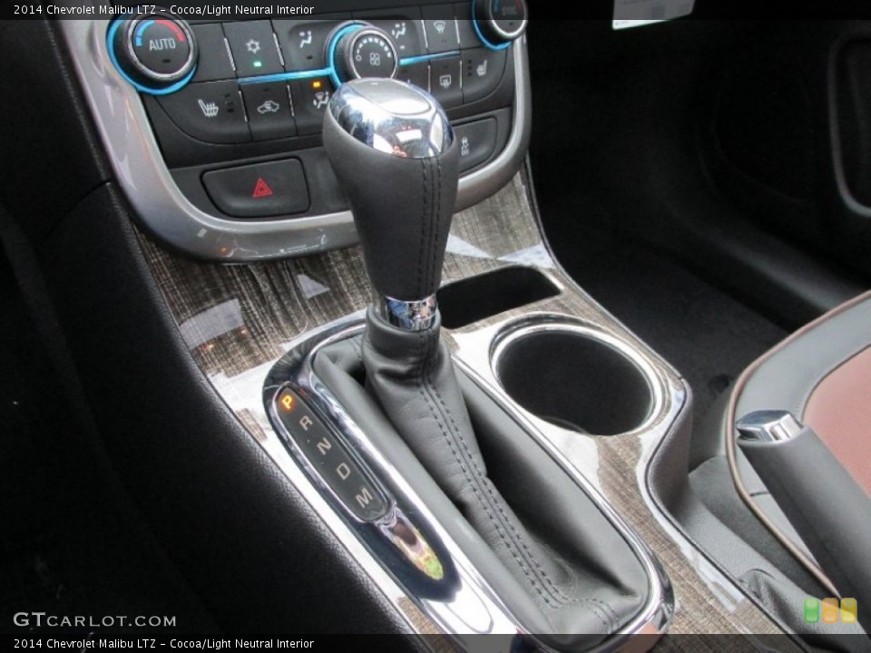 Cocoa/Light Neutral Interior Transmission for the 2014 Chevrolet Malibu LTZ #88282403