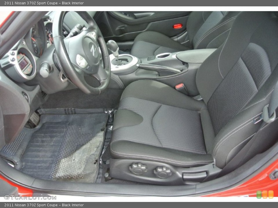 Black Interior Photo for the 2011 Nissan 370Z Sport Coupe #88287054