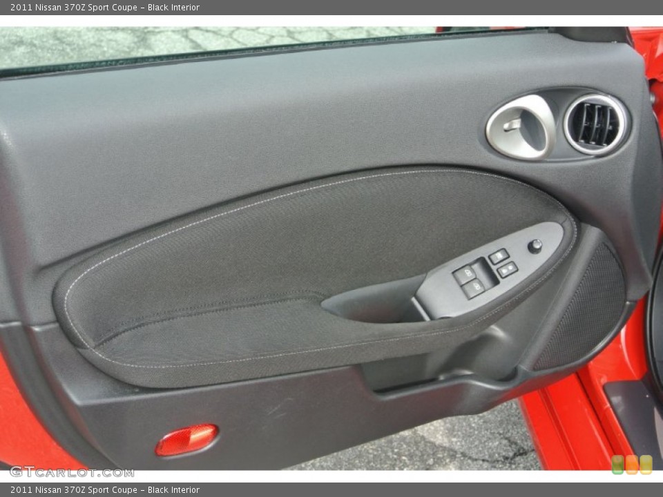 Black Interior Door Panel for the 2011 Nissan 370Z Sport Coupe #88287099