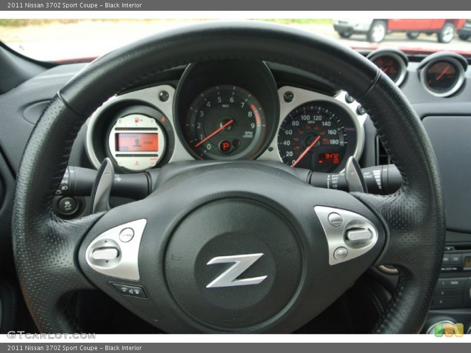 Black Interior Gauges for the 2011 Nissan 370Z Sport Coupe #88287325