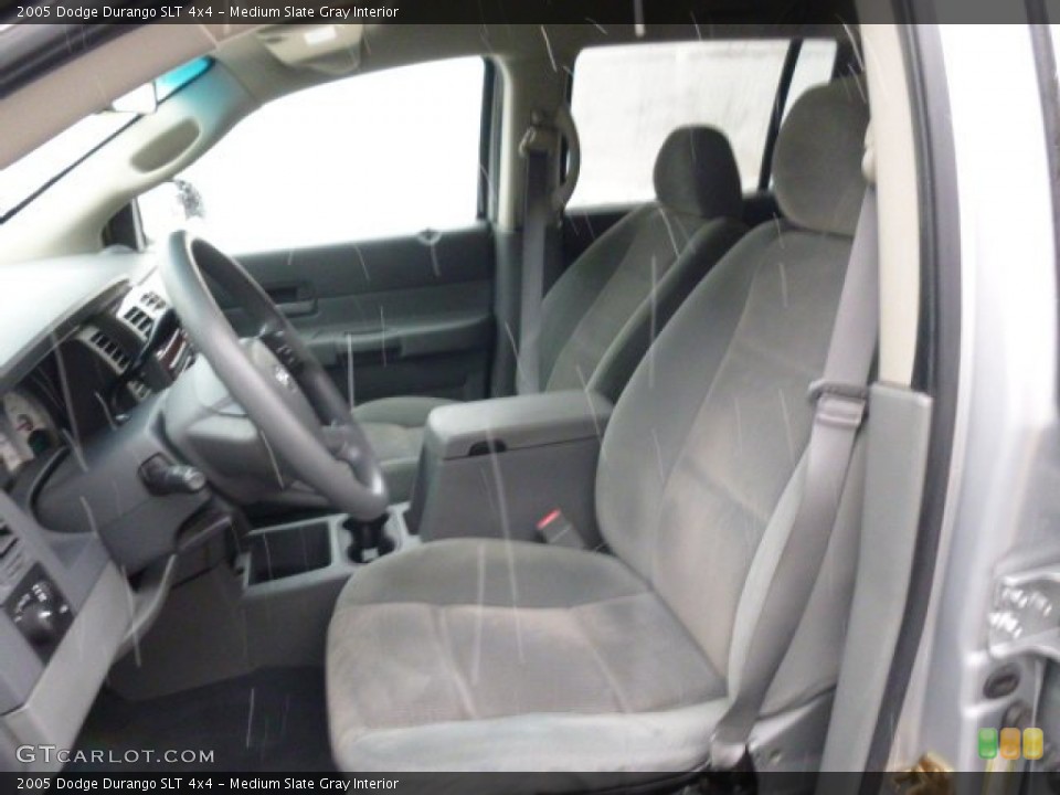 Medium Slate Gray Interior Front Seat for the 2005 Dodge Durango SLT 4x4 #88288278