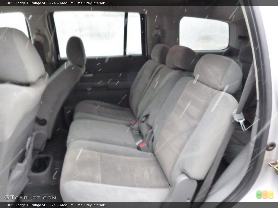 Medium Slate Gray Interior Rear Seat for the 2005 Dodge Durango SLT 4x4 #88288326