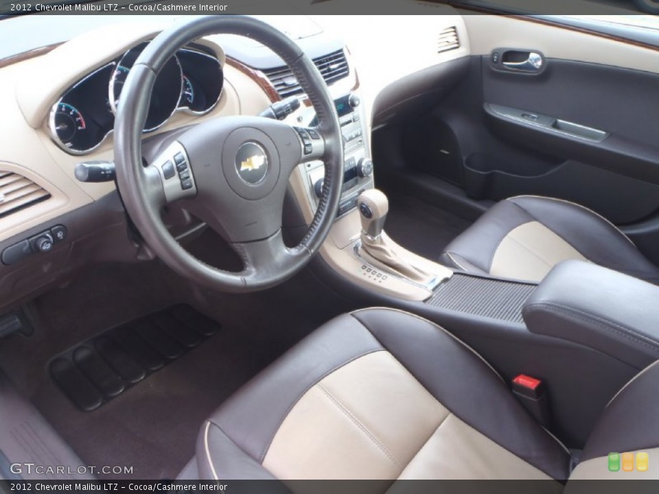 Cocoa/Cashmere 2012 Chevrolet Malibu Interiors