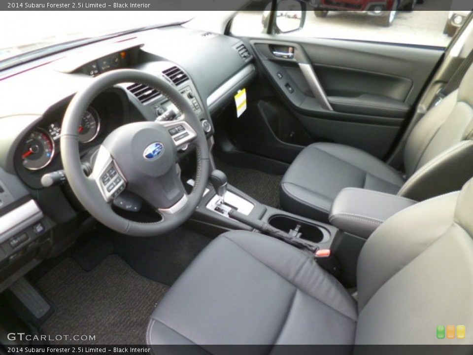 Black Interior Prime Interior for the 2014 Subaru Forester 2.5i Limited #88291944