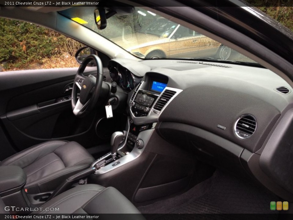 Jet Black Leather Interior Dashboard for the 2011 Chevrolet Cruze LTZ #88292610