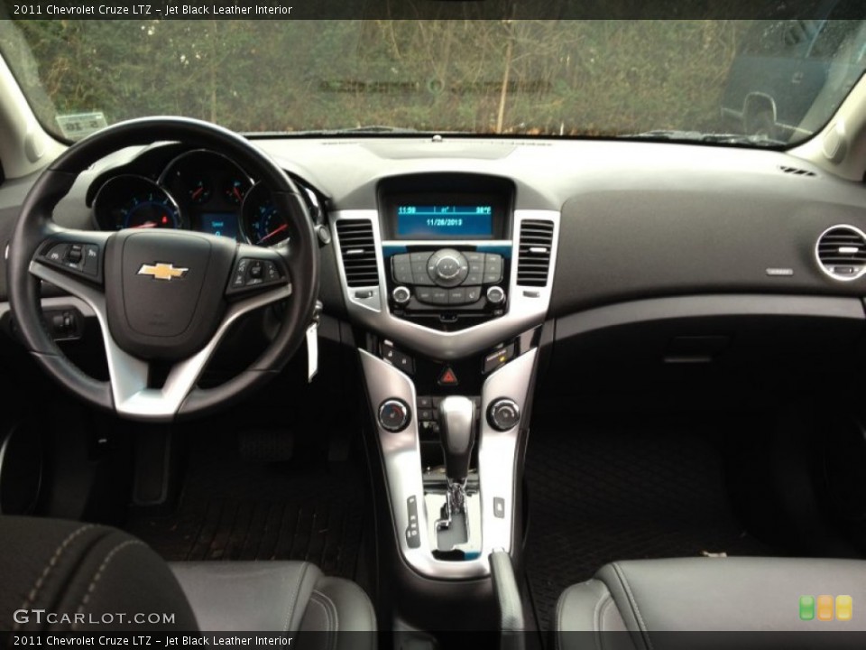 Jet Black Leather Interior Dashboard for the 2011 Chevrolet Cruze LTZ #88292868