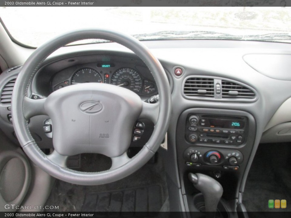 Pewter Interior Dashboard for the 2003 Oldsmobile Alero GL Coupe #88293846