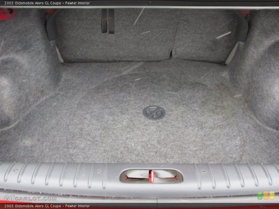 Pewter Interior Trunk for the 2003 Oldsmobile Alero GL Coupe #88293999