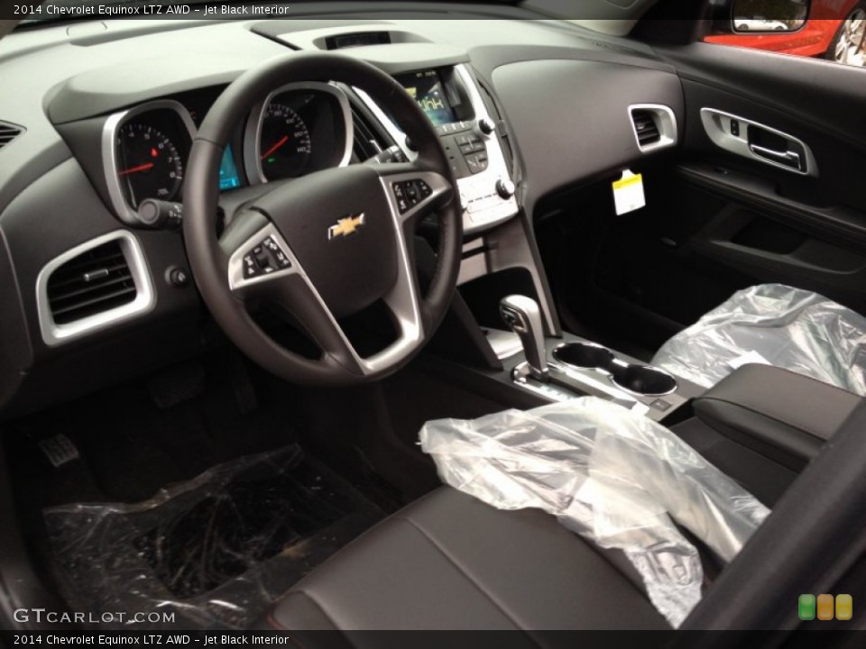 Jet Black Interior Prime Interior for the 2014 Chevrolet Equinox LTZ AWD #88294737