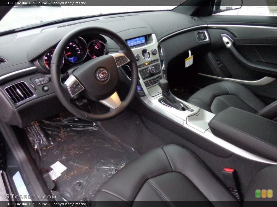 Ebony/Ebony Interior Photo for the 2014 Cadillac CTS Coupe #88295060