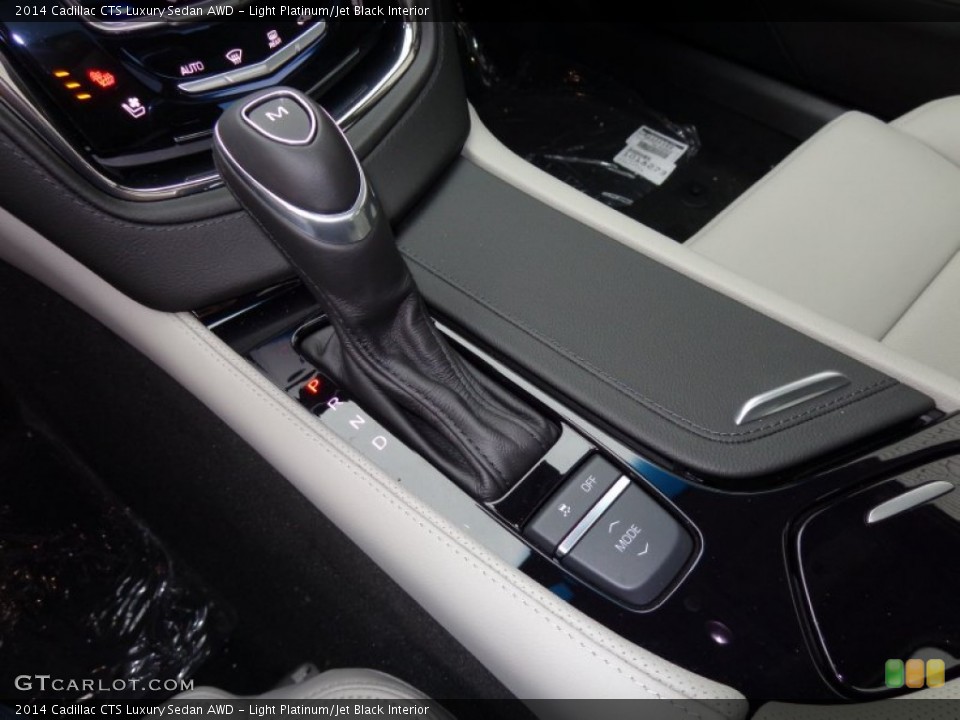 Light Platinum/Jet Black Interior Transmission for the 2014 Cadillac CTS Luxury Sedan AWD #88295727
