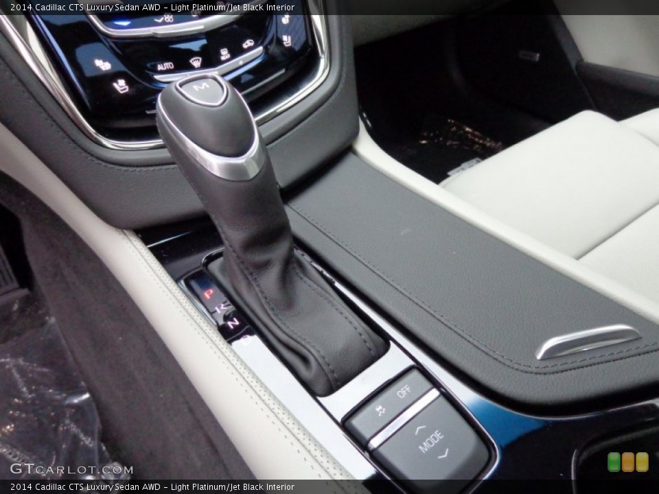 Light Platinum/Jet Black Interior Transmission for the 2014 Cadillac CTS Luxury Sedan AWD #88296273