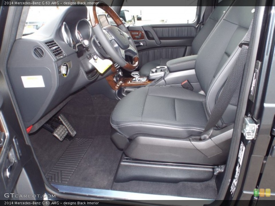 designo Black Interior Front Seat for the 2014 Mercedes-Benz G 63 AMG #88296558