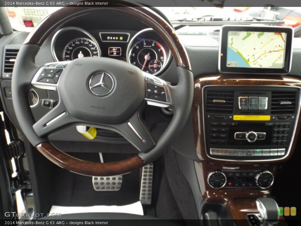 designo Black Interior Dashboard for the 2014 Mercedes-Benz G 63 AMG #88296606