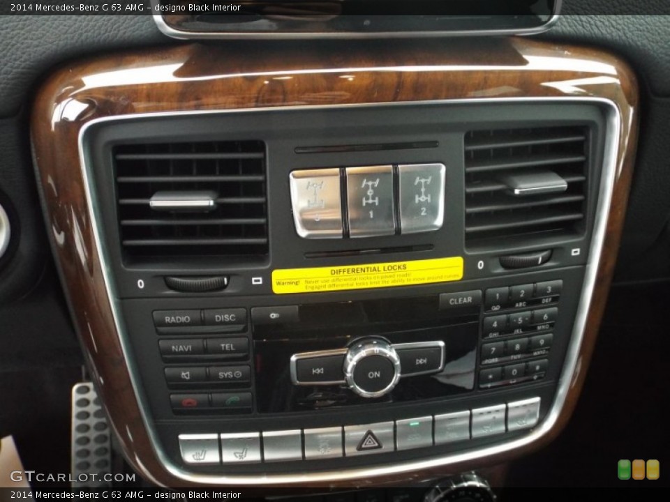 designo Black Interior Controls for the 2014 Mercedes-Benz G 63 AMG #88296717