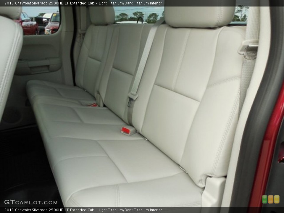 Light Titanium/Dark Titanium Interior Rear Seat for the 2013 Chevrolet Silverado 2500HD LT Extended Cab #88302741