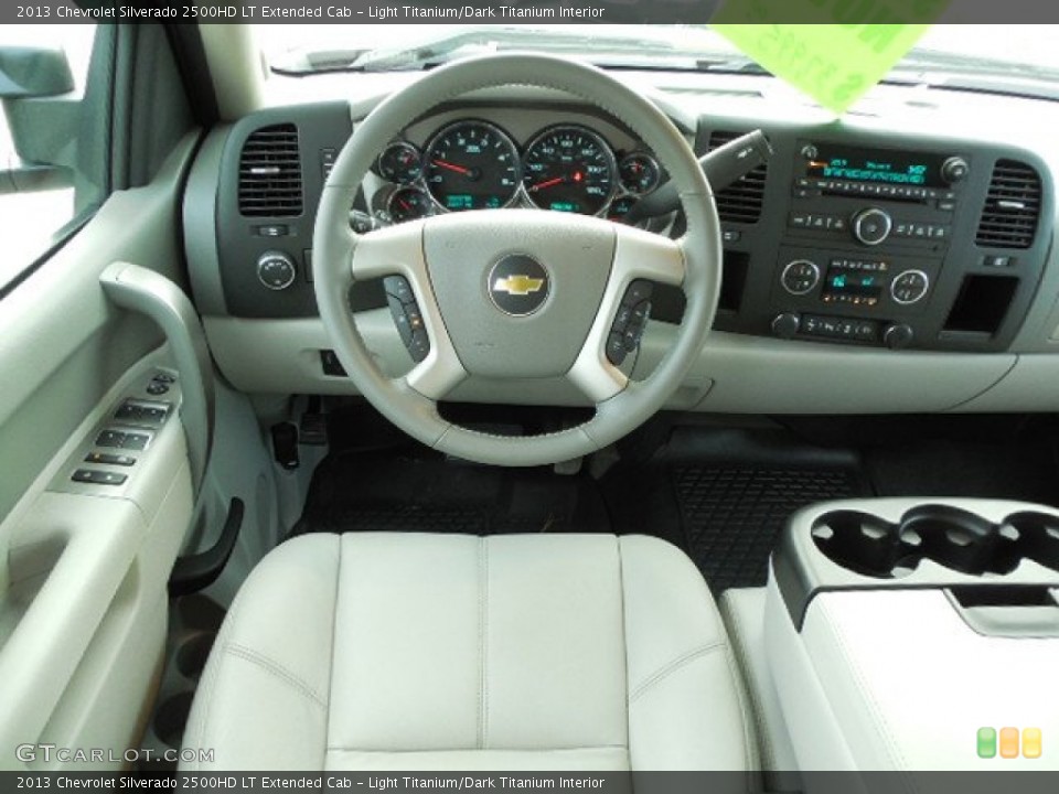 Light Titanium/Dark Titanium Interior Dashboard for the 2013 Chevrolet Silverado 2500HD LT Extended Cab #88302759