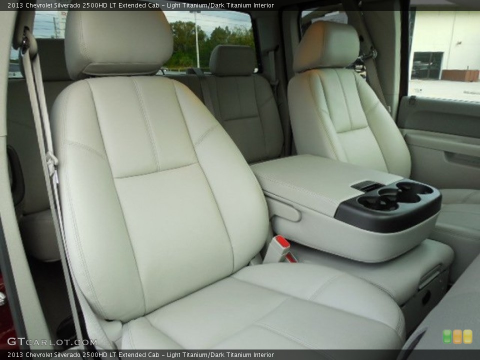 Light Titanium/Dark Titanium Interior Front Seat for the 2013 Chevrolet Silverado 2500HD LT Extended Cab #88302852