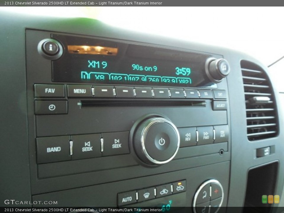 Light Titanium/Dark Titanium Interior Audio System for the 2013 Chevrolet Silverado 2500HD LT Extended Cab #88302975