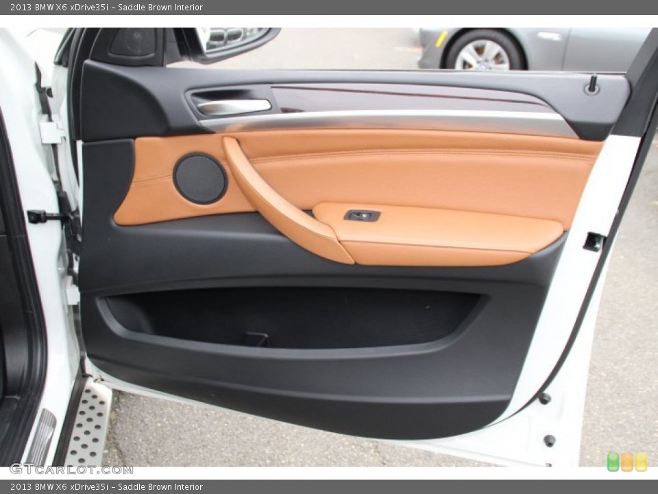 Saddle Brown Interior Door Panel for the 2013 BMW X6 xDrive35i #88305975