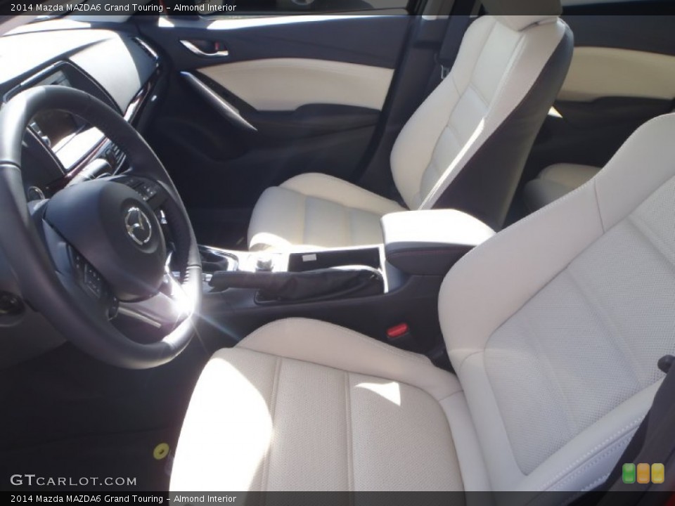 Almond Interior Front Seat for the 2014 Mazda MAZDA6 Grand Touring #88313200