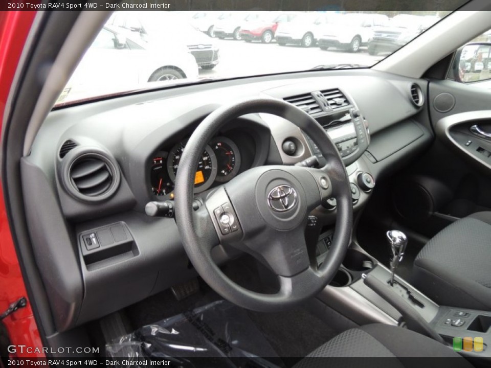 Dark Charcoal 2010 Toyota RAV4 Interiors