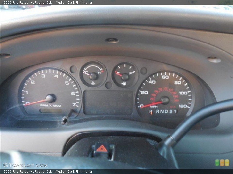 Medium Dark Flint Interior Gauges for the 2009 Ford Ranger XL Regular Cab #88318018