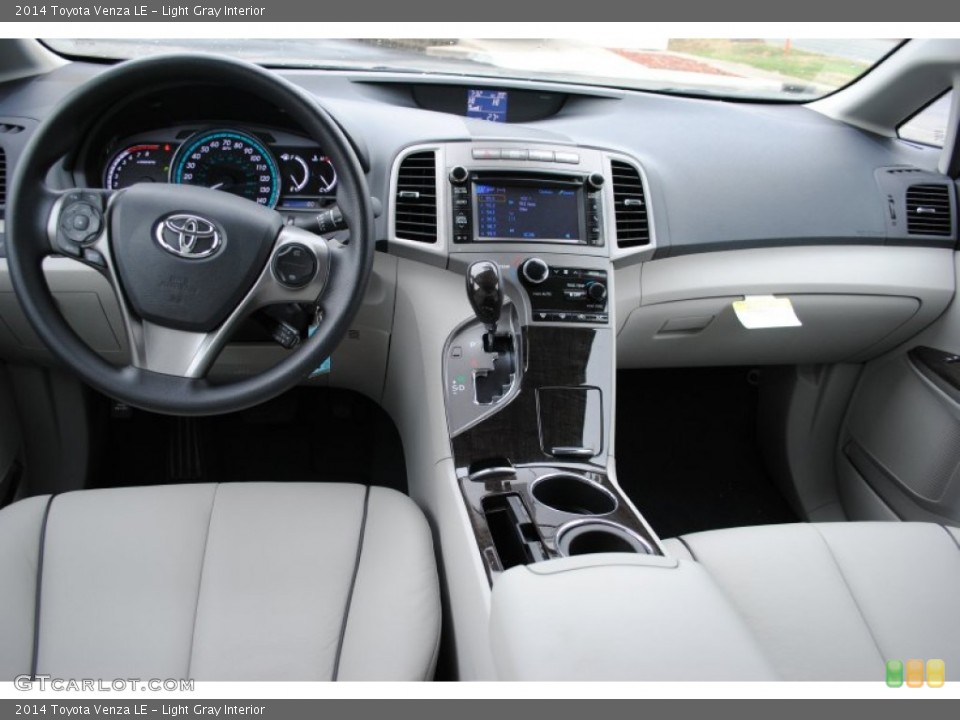 Light Gray Interior Dashboard for the 2014 Toyota Venza LE #88319512