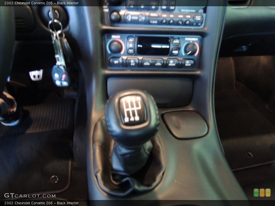 Black Interior Transmission for the 2002 Chevrolet Corvette Z06 #88320217