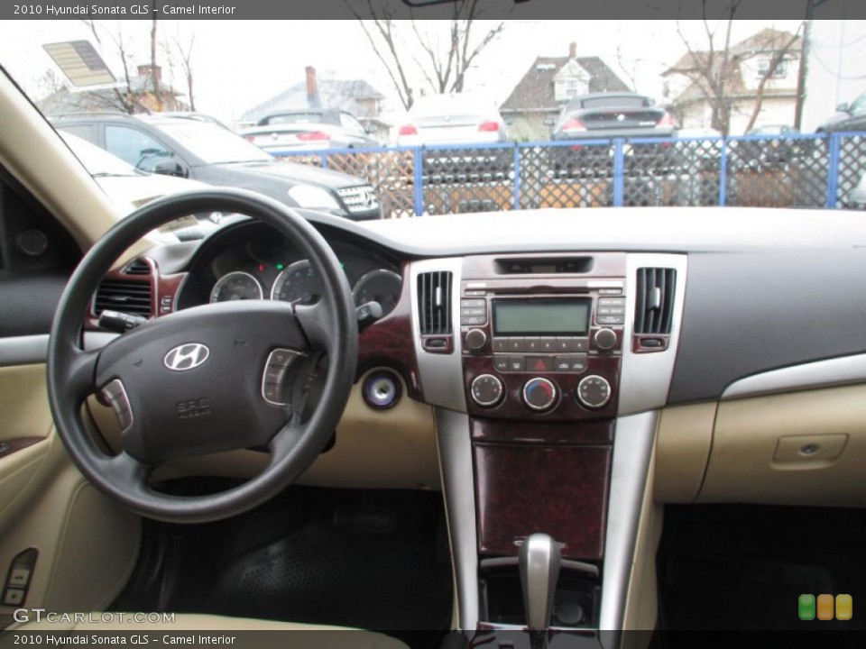 Camel Interior Dashboard for the 2010 Hyundai Sonata GLS #88321747