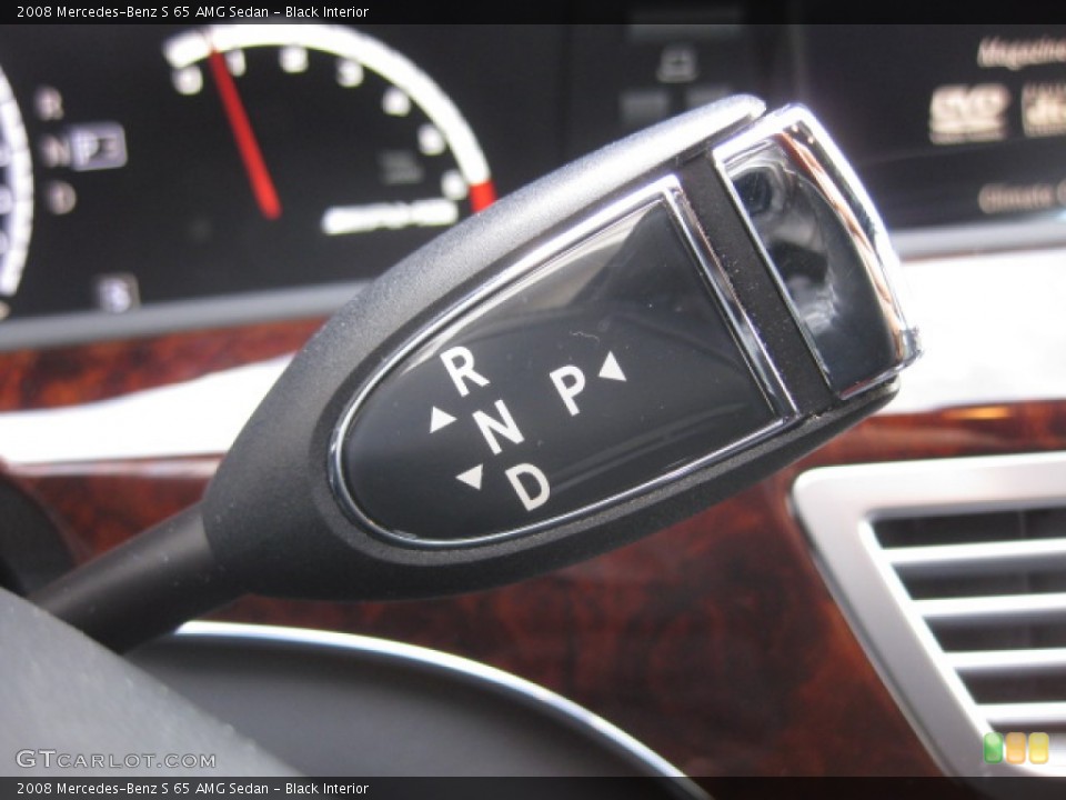 Black Interior Transmission for the 2008 Mercedes-Benz S 65 AMG Sedan #88323094