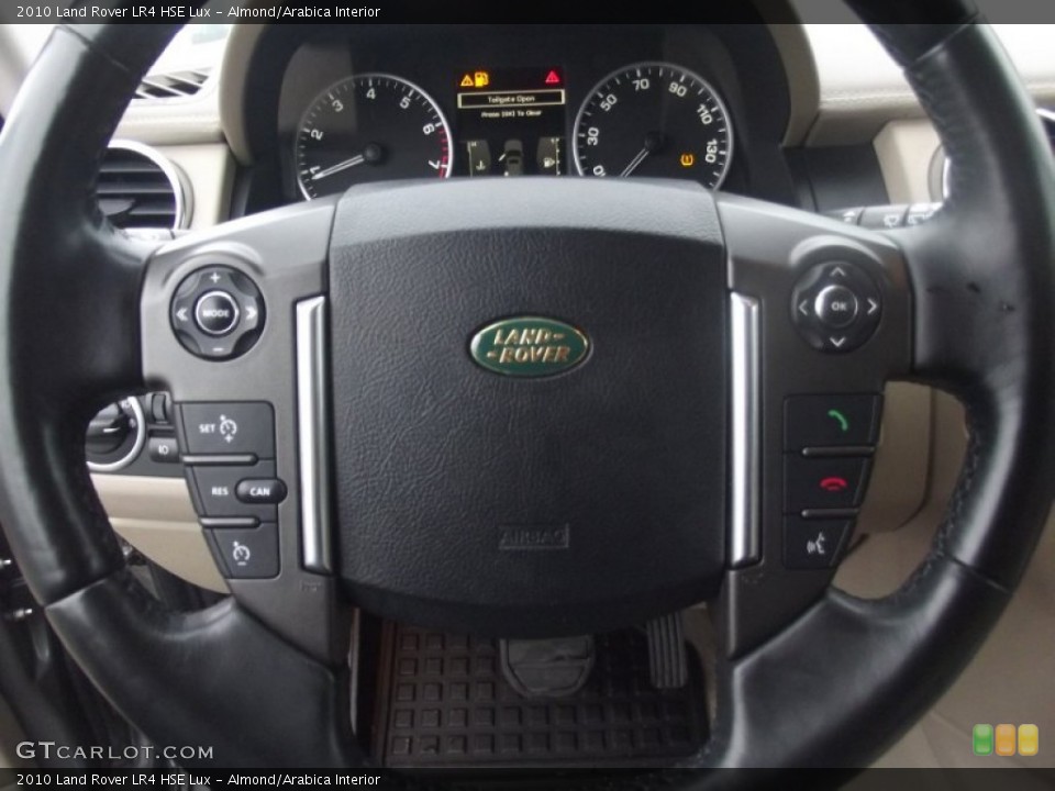 Almond/Arabica Interior Controls for the 2010 Land Rover LR4 HSE Lux #88323733