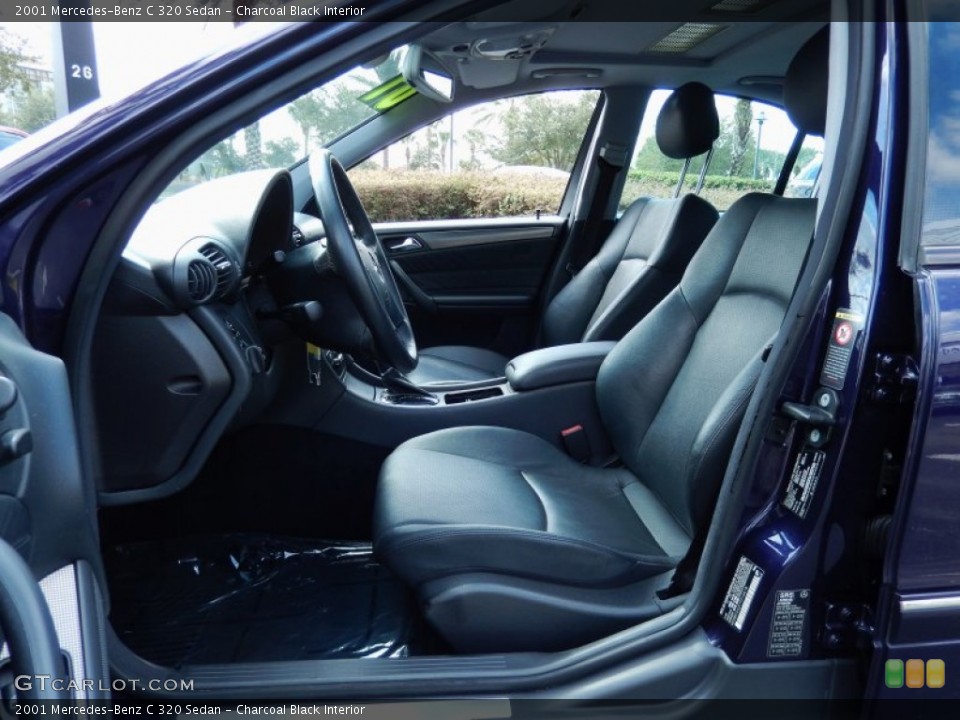 Charcoal Black Interior Photo for the 2001 Mercedes-Benz C 320 Sedan #88324390