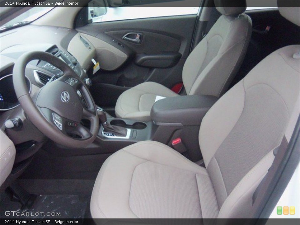 Beige Interior Front Seat for the 2014 Hyundai Tucson SE #88324972