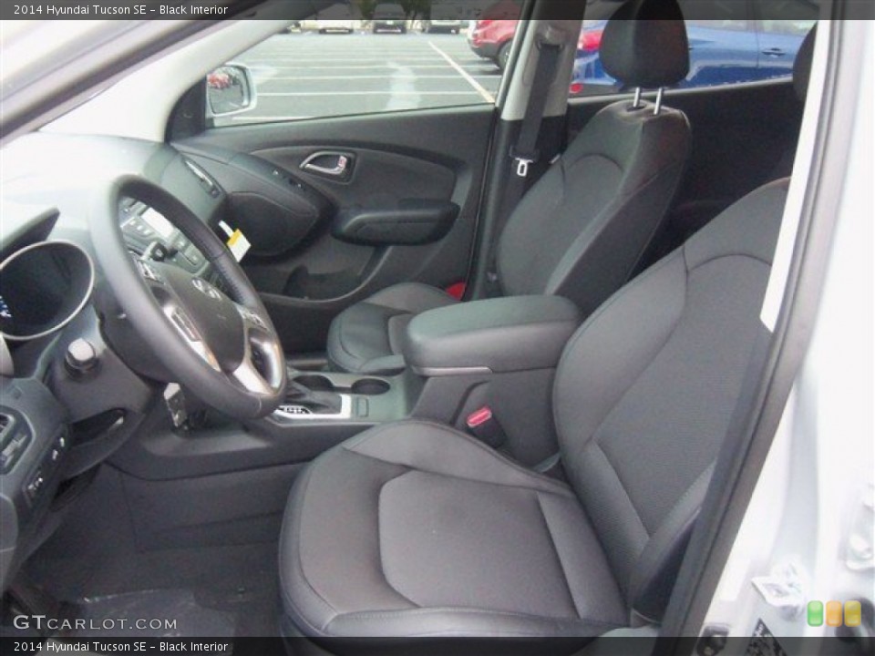 Black Interior Front Seat for the 2014 Hyundai Tucson SE #88325095
