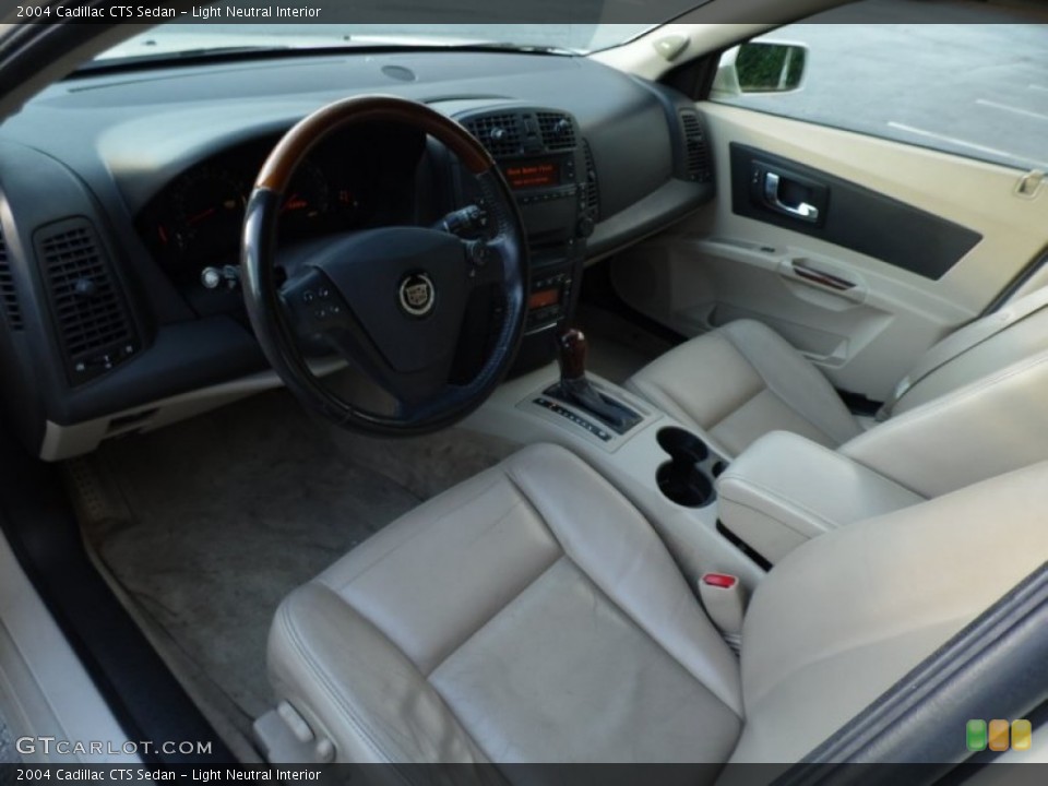 Light Neutral Interior Prime Interior for the 2004 Cadillac CTS Sedan #88325323