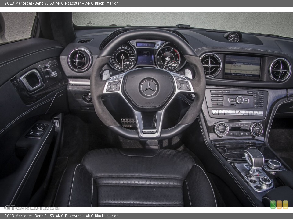 AMG Black Interior Dashboard for the 2013 Mercedes-Benz SL 63 AMG Roadster #88327672