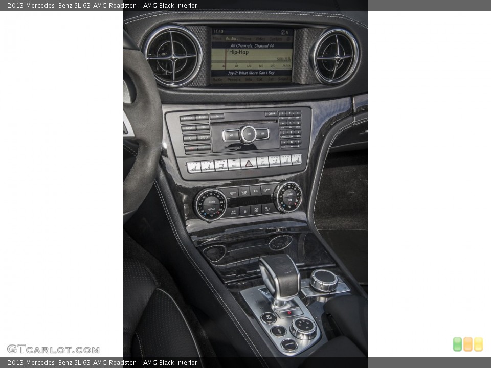 AMG Black Interior Controls for the 2013 Mercedes-Benz SL 63 AMG Roadster #88327720