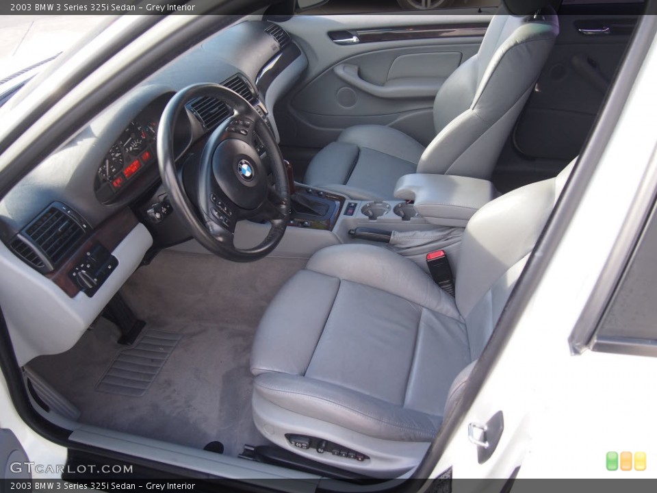 Grey Interior Prime Interior for the 2003 BMW 3 Series 325i Sedan #88327987