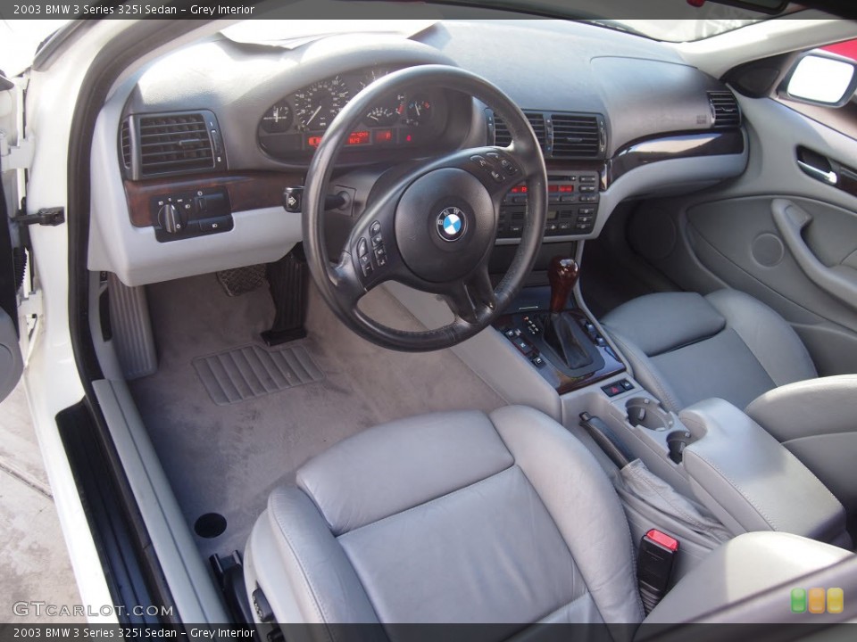 Grey 2003 BMW 3 Series Interiors