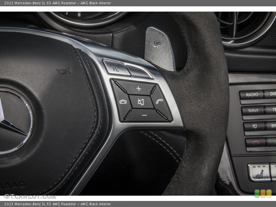 AMG Black Interior Controls for the 2013 Mercedes-Benz SL 63 AMG Roadster #88328122