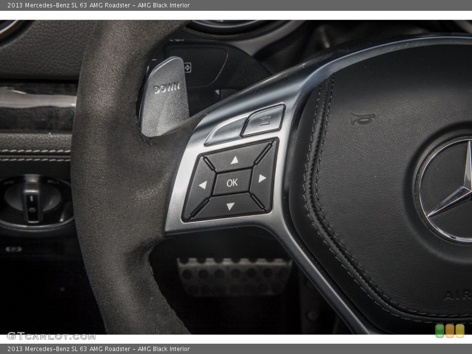 AMG Black Interior Controls for the 2013 Mercedes-Benz SL 63 AMG Roadster #88328152