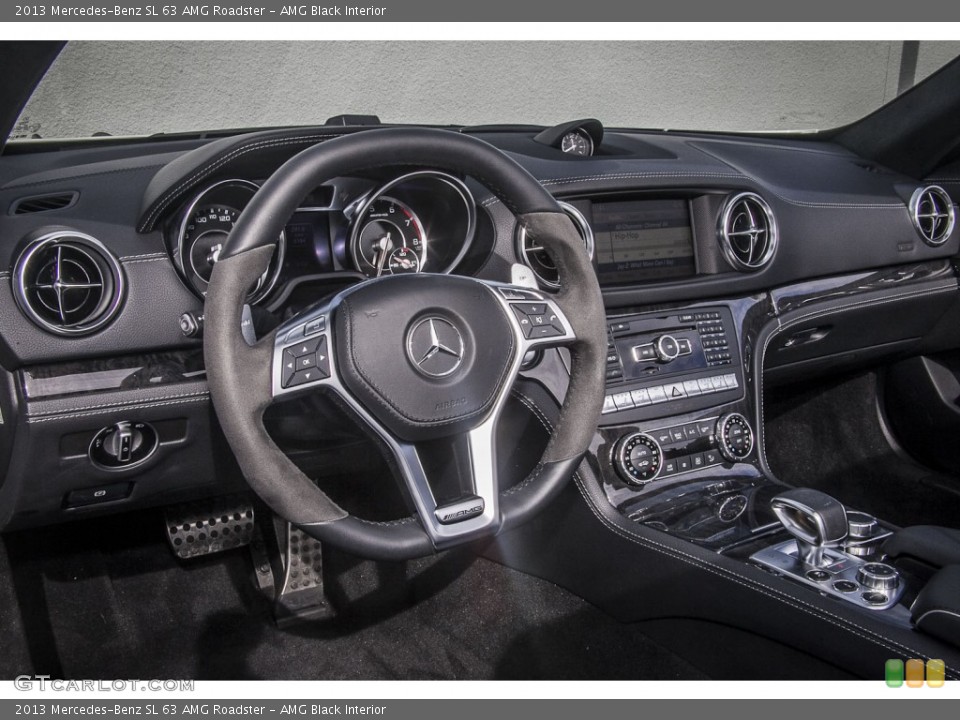AMG Black Interior Dashboard for the 2013 Mercedes-Benz SL 63 AMG Roadster #88328190